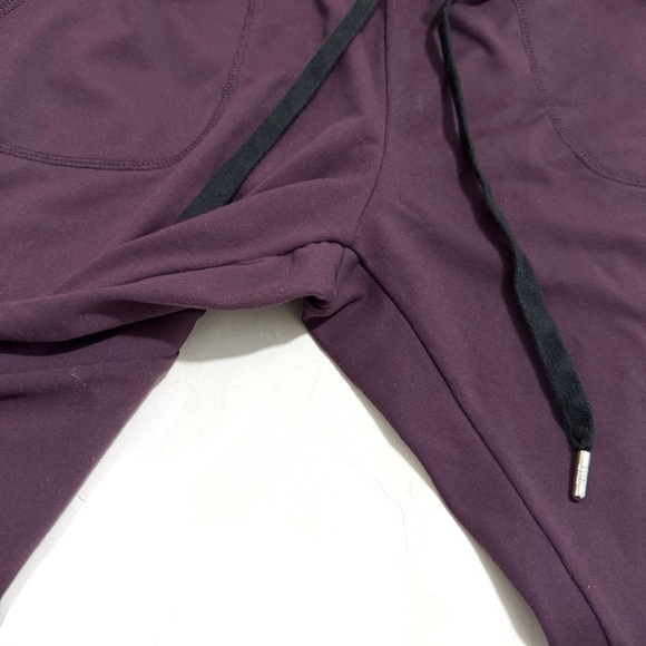 Zyia Unwind Jogger High Waist Pull-On Pants in Eggplant Size Small - Picture 4 of 10